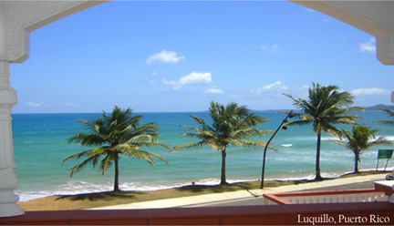 Beach Hotel Puerto Rico In Luquillo Sunrise Inn Beachfront Luquillo Sunrise Beach Hotel Facing The Ocean