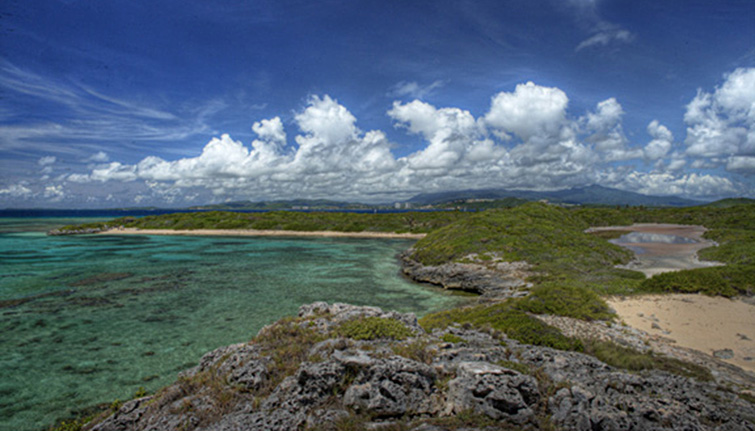 The backside of Icacos Island