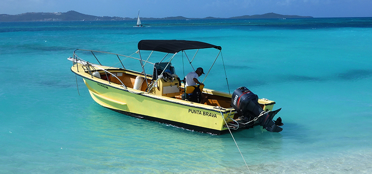 Water Taxi from Fajardo to Icacos