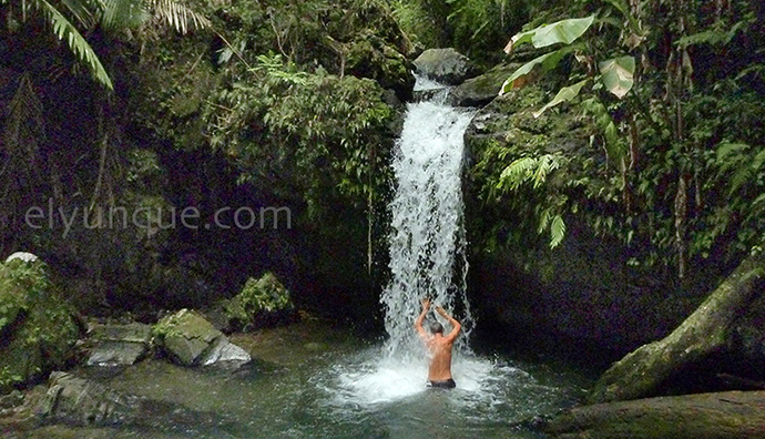 El Yunque waterfalls at Juan Diego trail